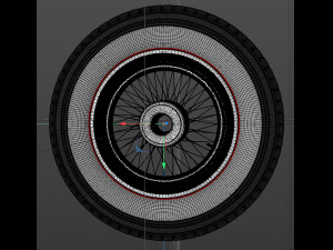 spoke wheel 30s v2 Model 3D