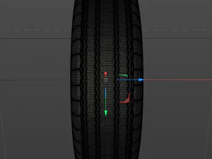 spoke wheel 30s v2 3D Model