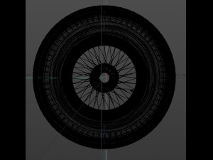 spoke wheel 30s v2 Model 3D