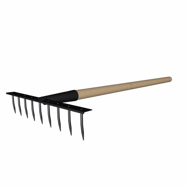 rake Modelo 3D .c4d .max .obj .3ds .fbx .stl .blend 