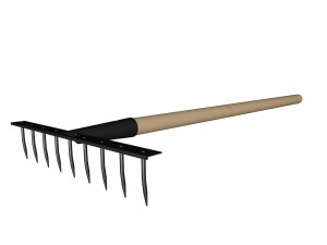 rake 3D Model