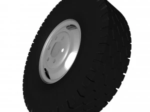 ट्रक का पहिया 3D मॉडल