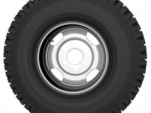 truck wheel 3D Model