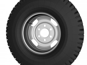 truck wheel 3D Model