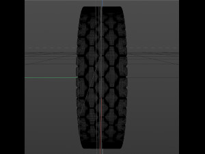 truck wheel 3D Model