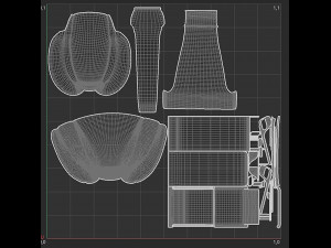 car seat 3D मॉडल