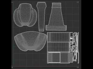 car seat 3D Model