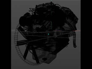 car engine Modèle 3D
