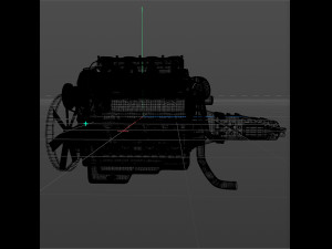 car engine Modèle 3D