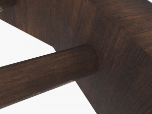 Nova wood wheel 3Dモデル