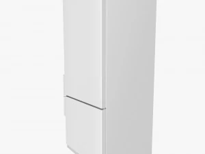 white fridge 3D Model