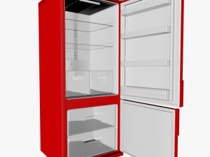 red fridge 3D 모델