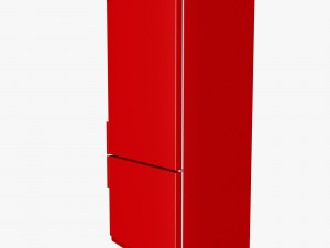 red fridge 3D 모델