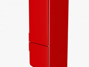 red fridge 3D Model