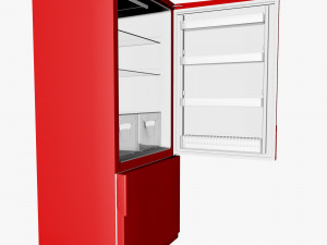 red fridge 3D 모델