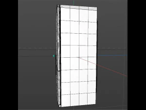 red fridge 3D Model