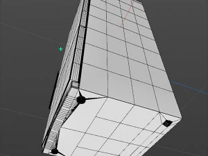 red fridge 3D Model