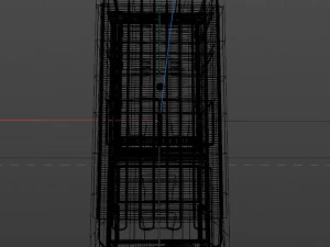 red fridge 3D Model