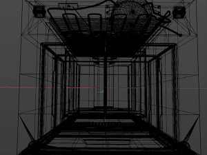 red fridge 3D Model