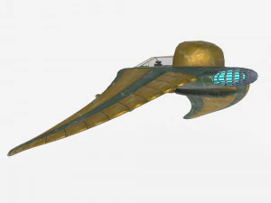 Battle glider 3D Model