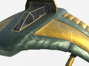 Battle glider Modèle 3D