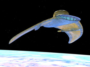 Battle glider Modèle 3D