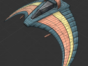 Battle glider Modèle 3D