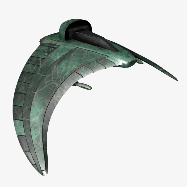 old battle glider 3D Model .c4d .max .obj .3ds .fbx .stl .blend