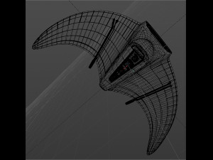 old battle glider 3D Model
