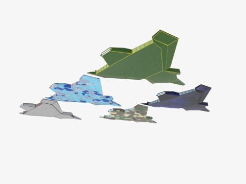 Space mosquito Modelo 3D