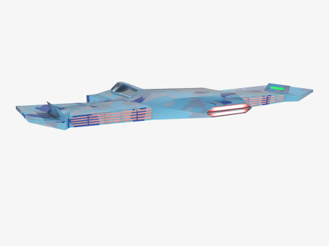 Space mosquito Modelo 3D