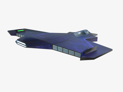 Space mosquito Modelo 3D