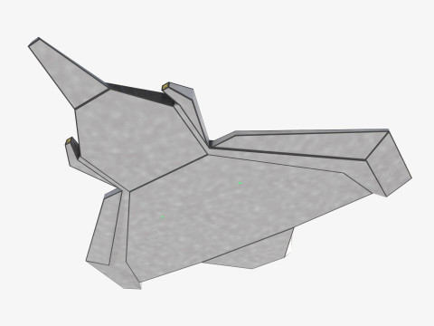 Space mosquito Modelo 3D