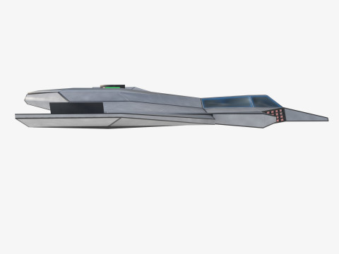 Space mosquito Modelo 3D
