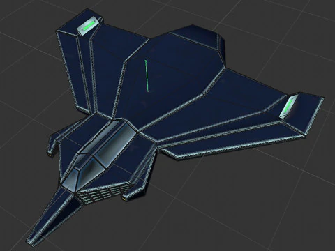 mosquito espacial Modelo 3D