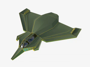 Green space mosquito 3D Model