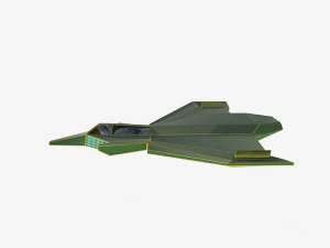 Green space mosquito 3D Model