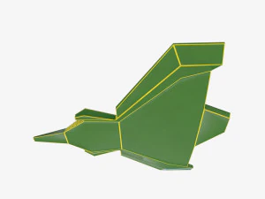 Green space mosquito 3D Model