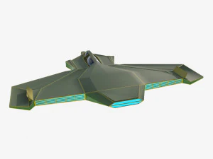 Green space mosquito 3D Model