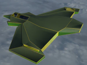 Green space mosquito 3D Model
