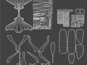 space mosquito a Model 3D