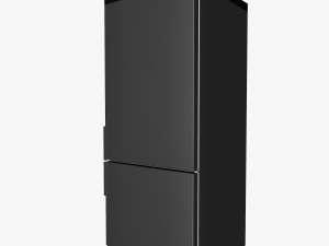 black fridge 3D 模型