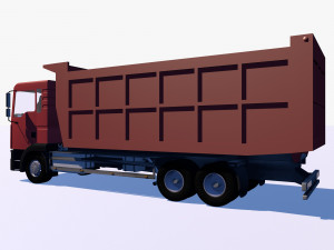 dump truck detail 3D Модель