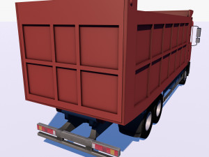 dump truck detail 3D Модель