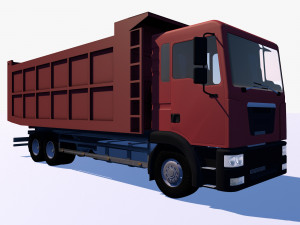 dump truck detail 3D Модель