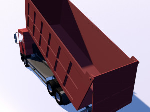 dump truck detail 3D Модель