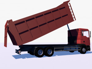 dump truck detail 3D Модель