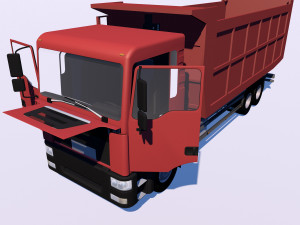 dump truck detail 3D Модель