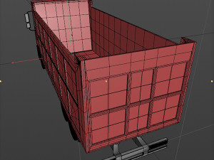 dump truck detail 3D Модель