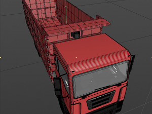 dump truck detail 3D Модель